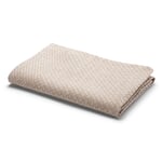 Tea towel diamond pattern Sand