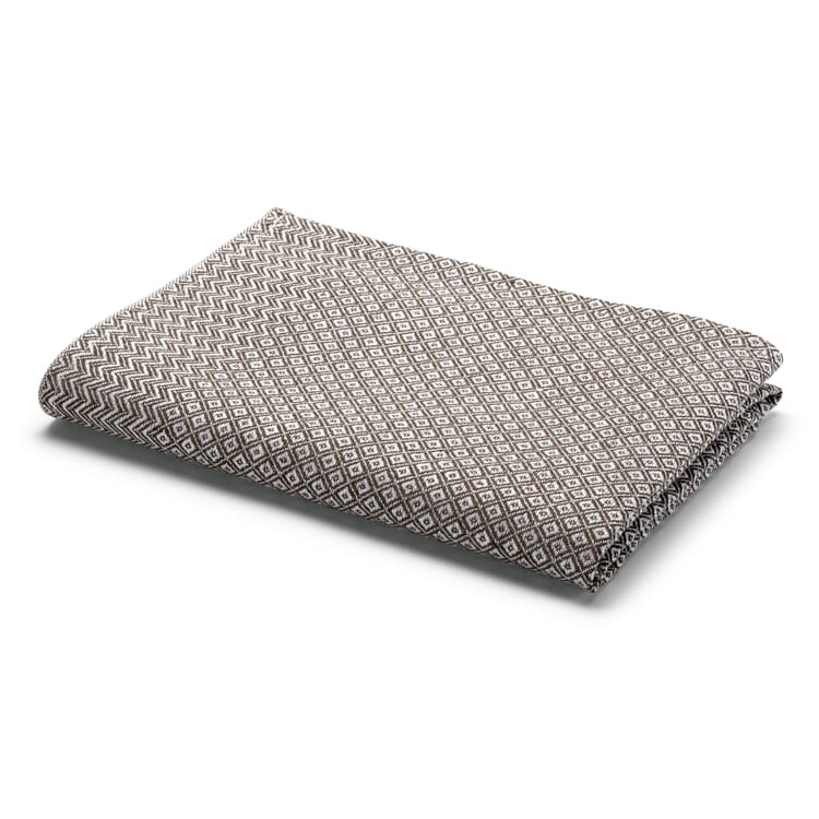 Tea towel diamond pattern