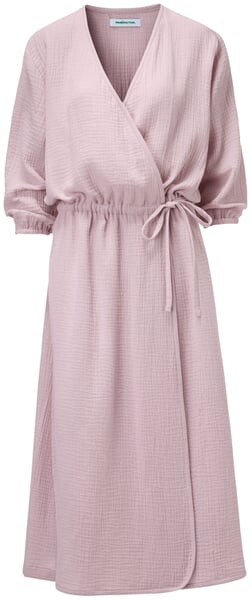 Abito a portafoglio da donna in mussola Rosé