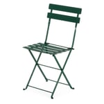 Folding chair steel Dark green