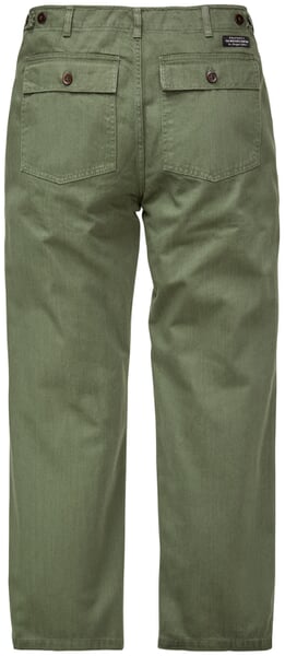 Katoenen herenbroek 1962 Olive
