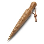 Planting trowel with brass tip