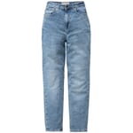 Jeans pour femmes Tapered Stretch Bleu moyen