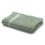 Serviette piquée gaufrée Menthe Serviette de bain