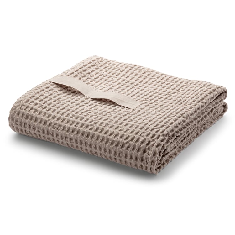 Towel waffle piqué, Sand, Bath Towel | Manufactum