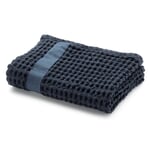 Asciugamano in piqué Waffle Blu scuro Asciugamano