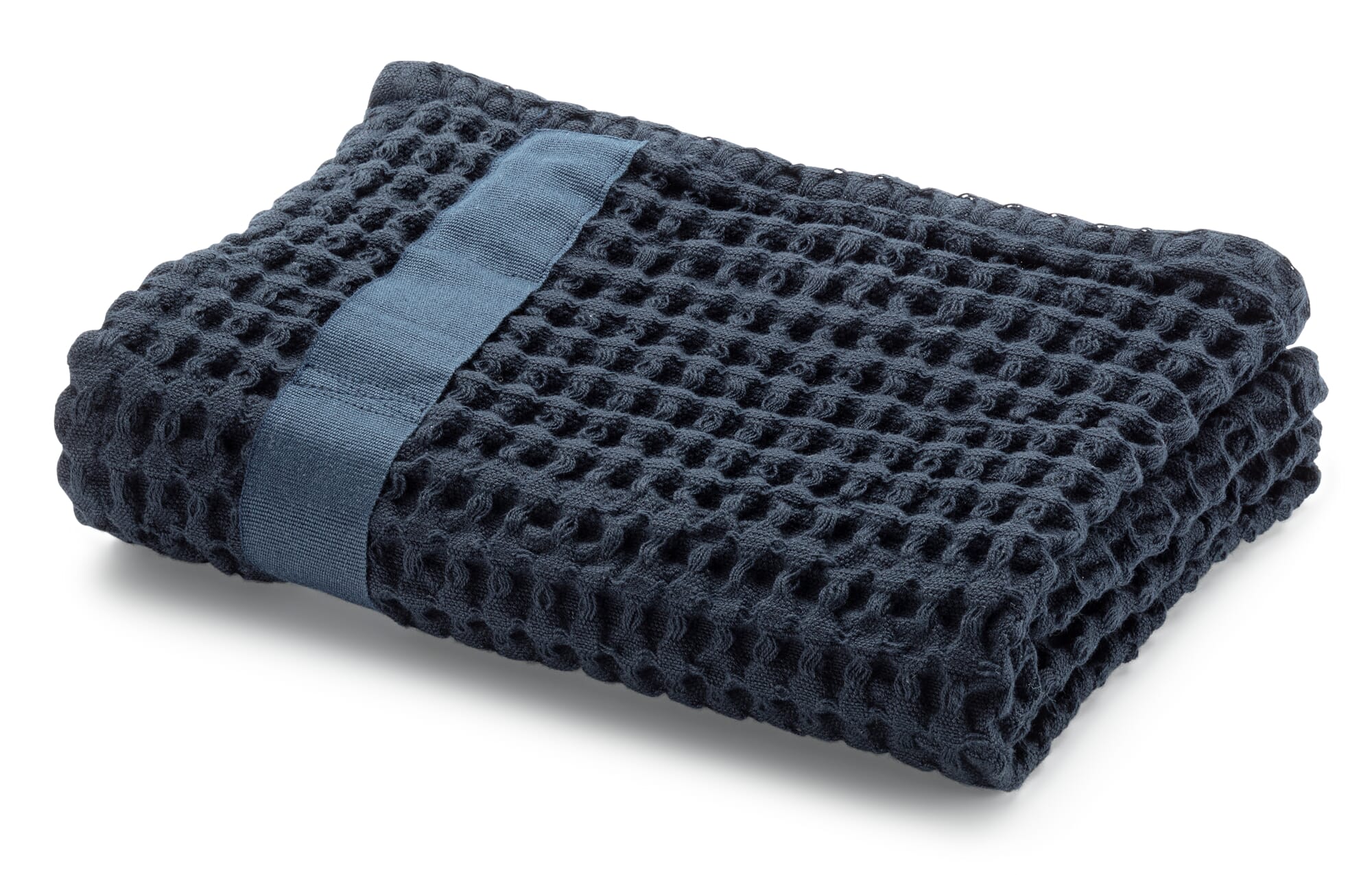 Towel waffle piqué, Dark blue, Face Towel | Manufactum