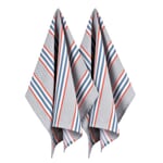 Trapo de cocina Capri Gris / Azul