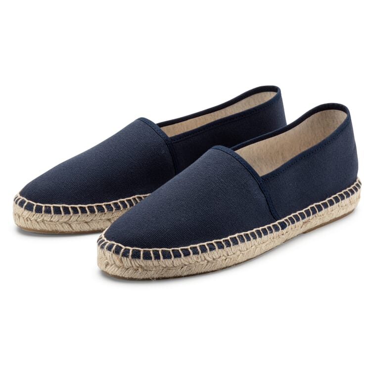 Alpargatas para hombre, Azul marino