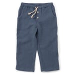 Children pants muslin Denim blue