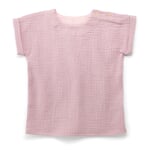 T-shirt enfant en mousseline Rosé