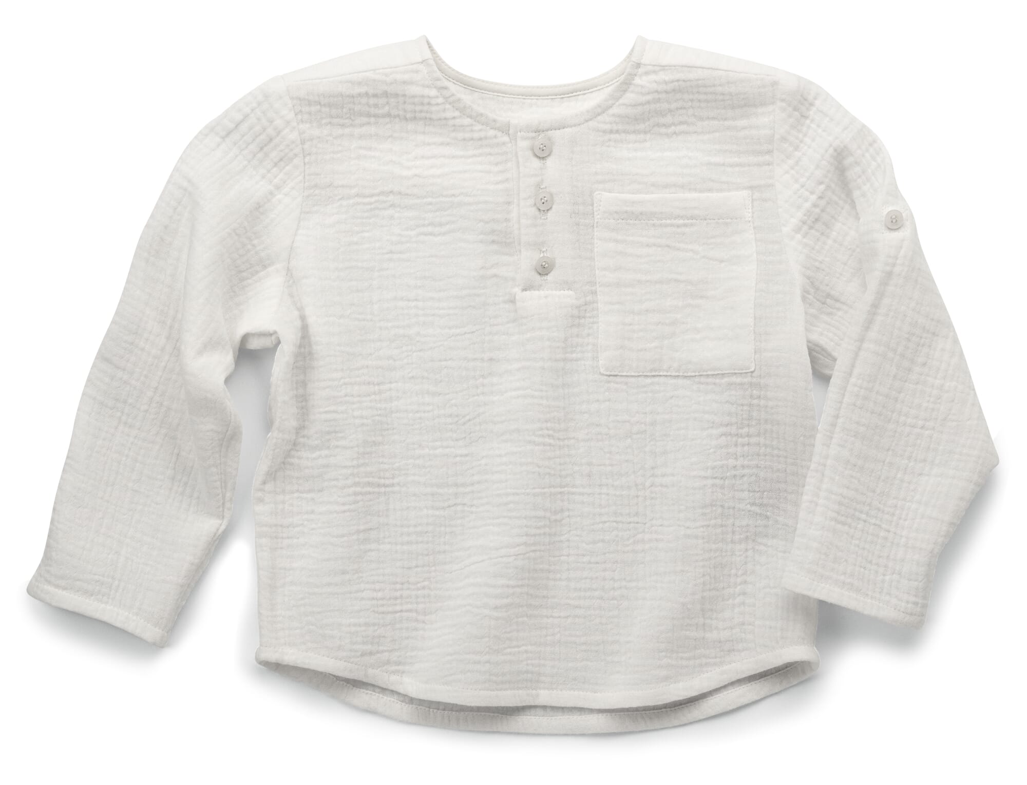 baby boy white henley