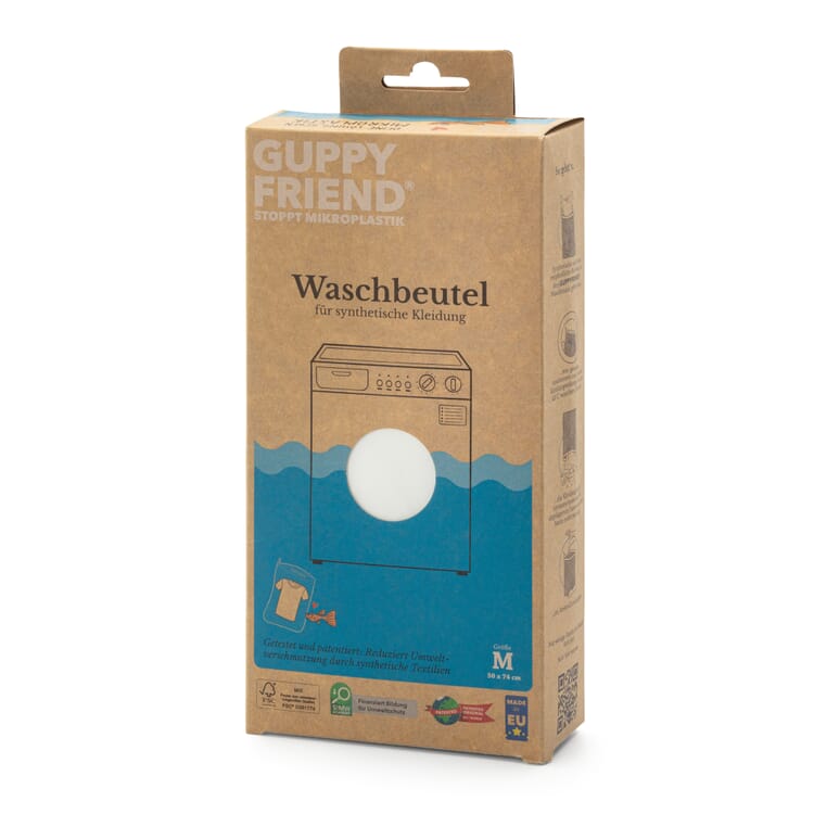 Vaskepose mod mikroplast
