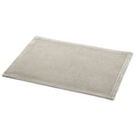 Bademåtte med perlemønster Lys beige 50 × 70 cm