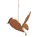 Pendentif en bois Lapin