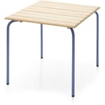 Table Estoril, wood RAL 5014 Pigeon blue