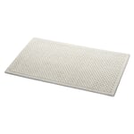 Bath mat honeycomb structure Natural white 50 × 75 cm