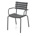 Chaise avec accoudoirs Re-Clips Gris