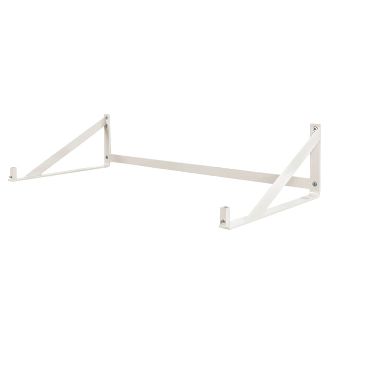 Wall mount to Container DS Flat, RAL 1013 Oyster white