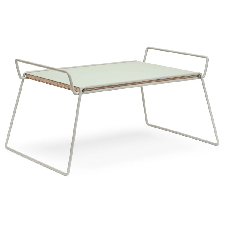 Bloch bakkebord, Pebble grey RAL 7032 / Mint