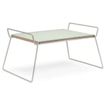 Tray and Table Bloch Pebble Grey RAL 7032-Mint Green