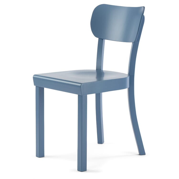 Stuhl Frankfurter Küchenstuhl, Taubenblau RAL 5014