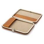 Card and cigarette case cowhide leather
