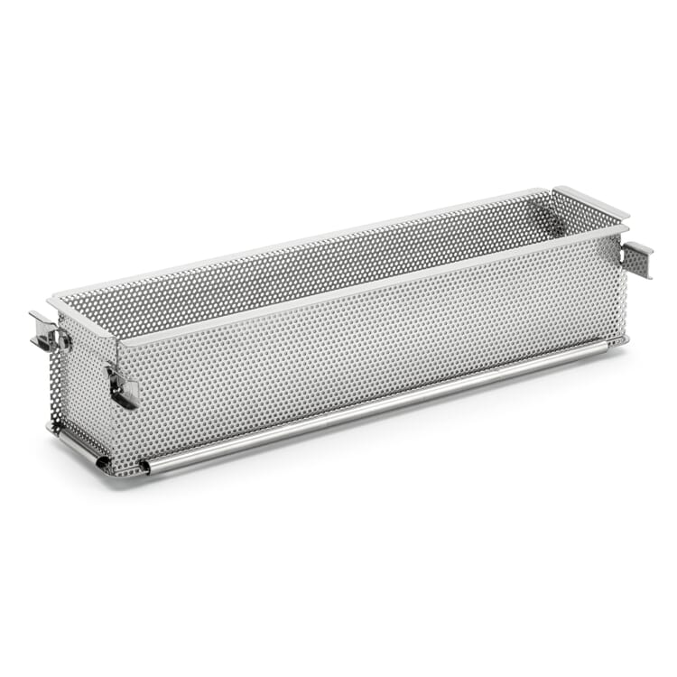 Sammenklappelig tærteform i perforeret rustfrit stål