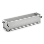Tartera plegable de acero inoxidable perforado 35 cm