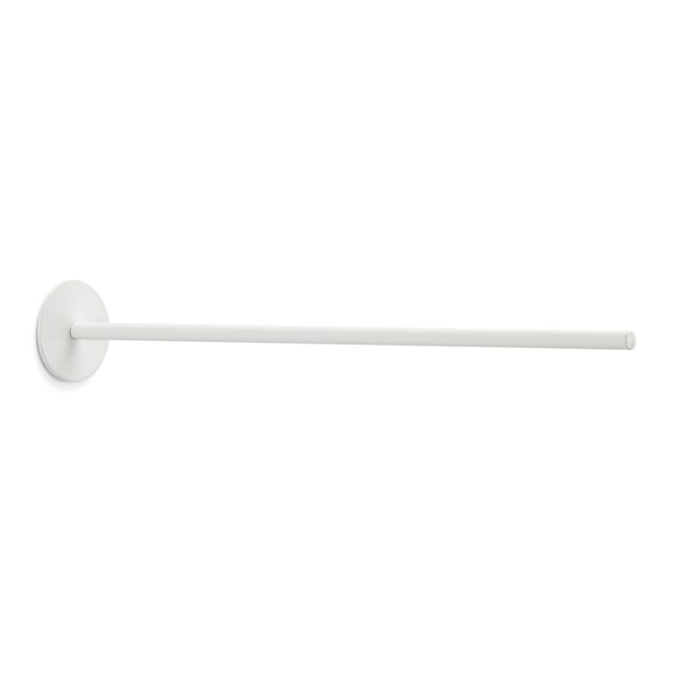 Toallero Line Hook, RAL 9016 Blanco tráfico