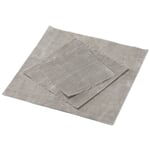 Toile cirée végétalienne Bleu rayé