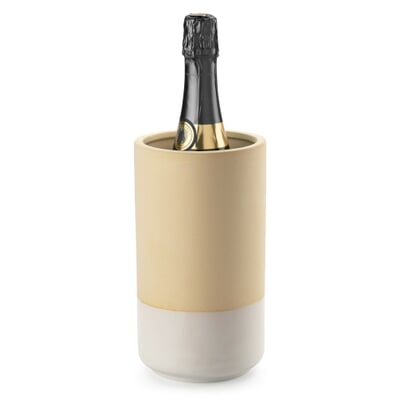 Wine and champagne cooler Rehau, Matte white, glazed | Manufactum