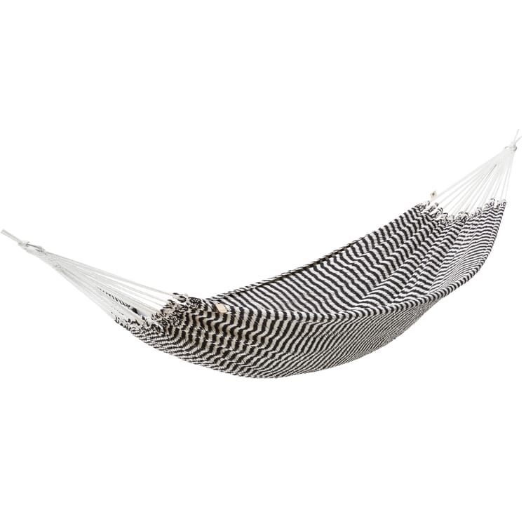 Central American hammock, Black and white