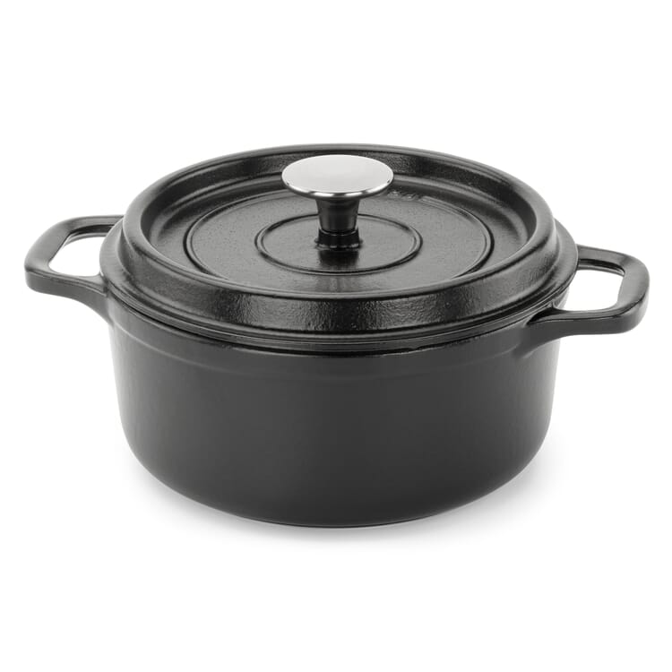 Rôtissoire en fonte émaillée ronde, 2,5 litres