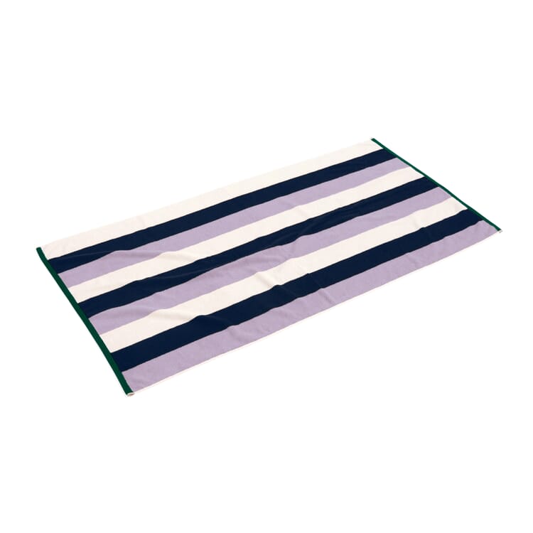 Trio bath towel, Purple