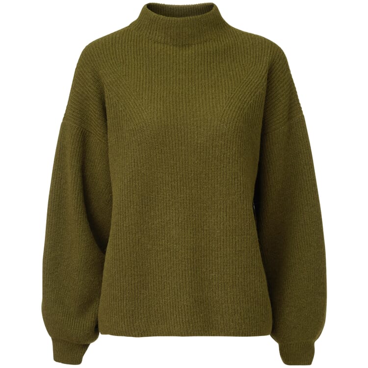 Ladies sweater alpaca silk, Green