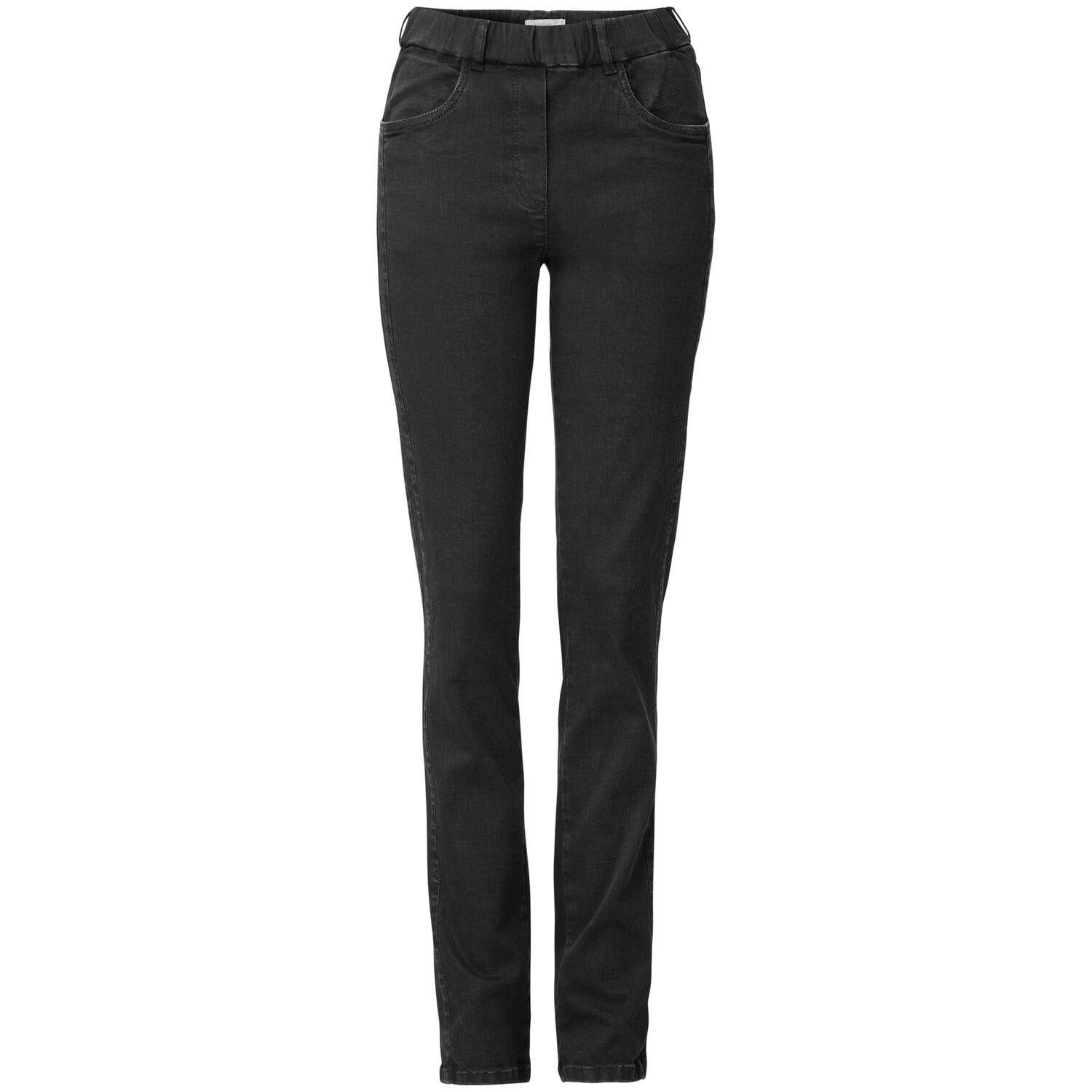 Ladies cotton pants, Black Manufactum