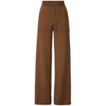 Pantalon en maille pour femme Marron