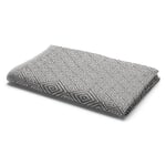 Linen tea towel Rhombus Gray