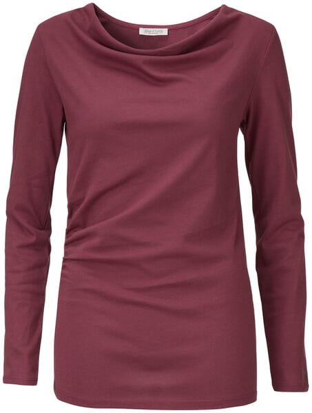 Damen-Shirt Cascade Dunkelrot