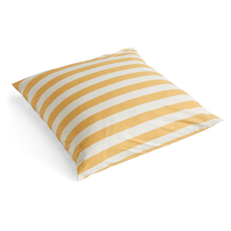 Été pillowcase, Yellow / White