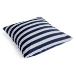 Funda de almohada Été Azul oscuro / gris claro 80 × 80 cm