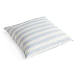 Taie d'oreiller Été Bleu clair / blanc 80 × 80 cm