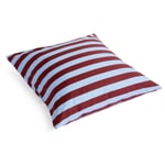 Fodera per cuscino Été rosso bordeaux / blu 80 × 80 cm