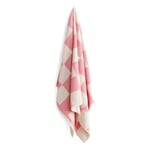 Bath towel Check Pink