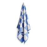 Drap de bain Check Bleu