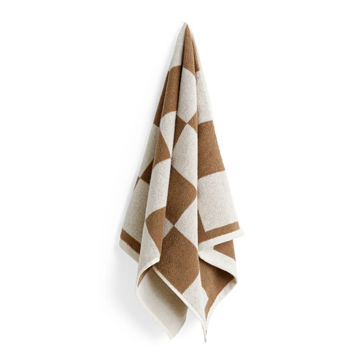 Towel Check, Brown