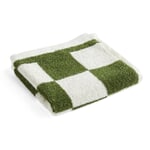 Washcloth Check Green