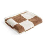 Washcloth Check Brown
