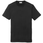 Camiseta de algodón para hombre Negro